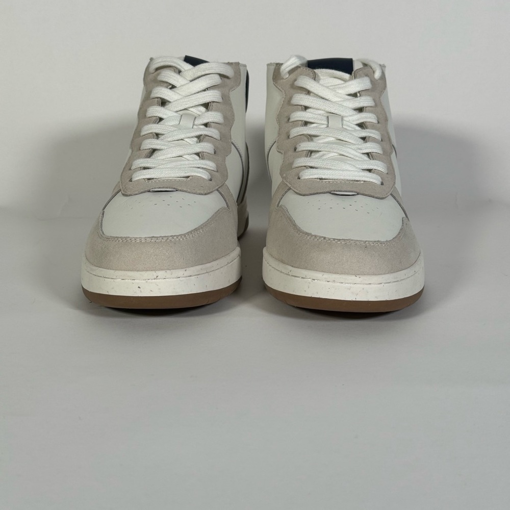 Madewell Court High-Top Sneakers in All White. - Picture 8 of 8